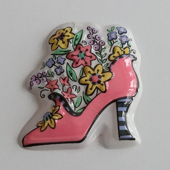 🎯 10 for $10 / Vintage Shoe Cake Topper Pop Tops Bakery Crafts - Picture 1 of 7